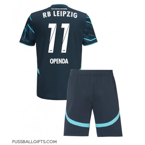 RB Leipzig Lois Openda #11 Fußballbekleidung 3rd trikot Kinder 2024-25 Kurzarm (+ kurze hosen)